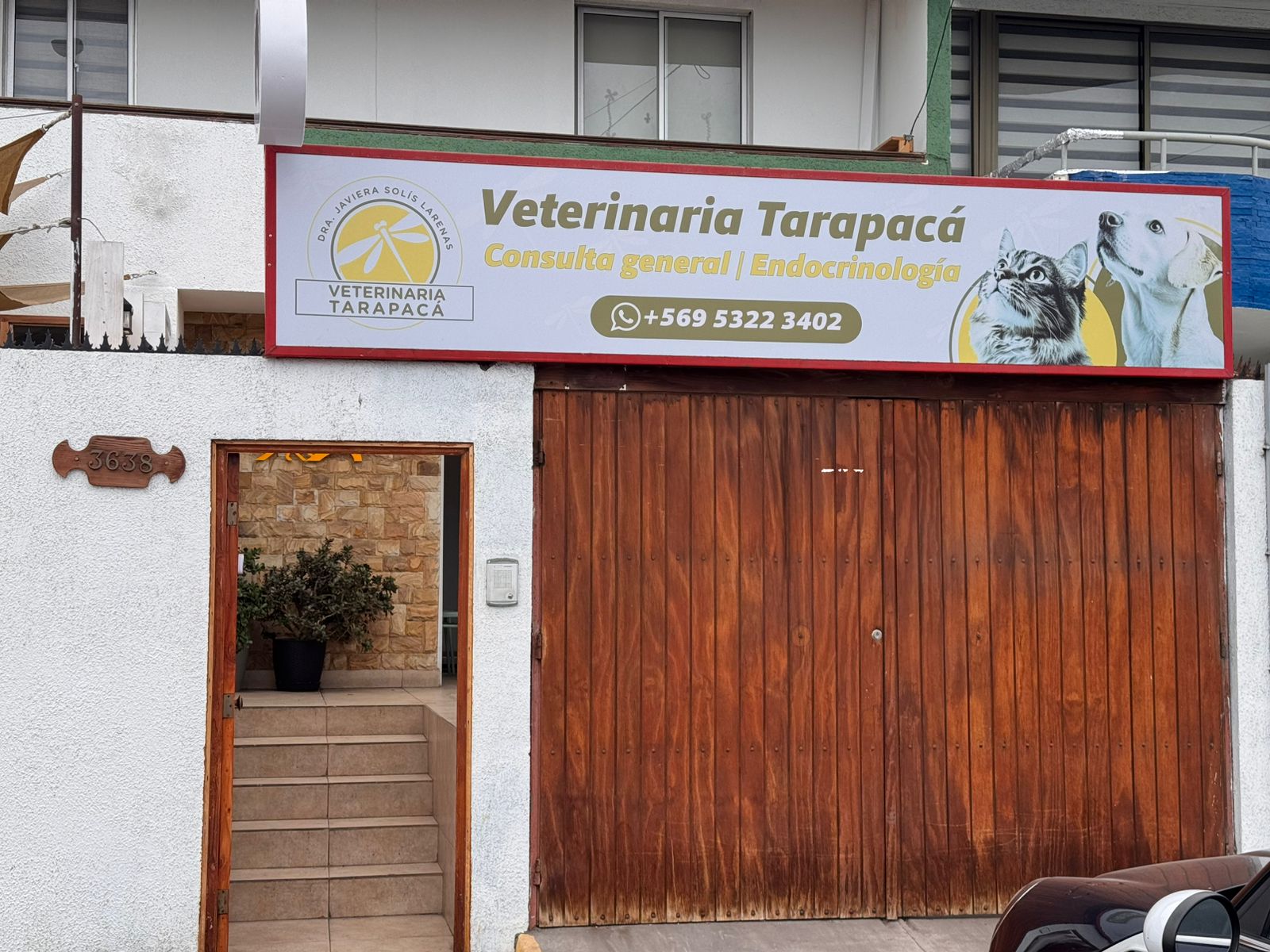 Veterinaria Tarapacá - Frontis