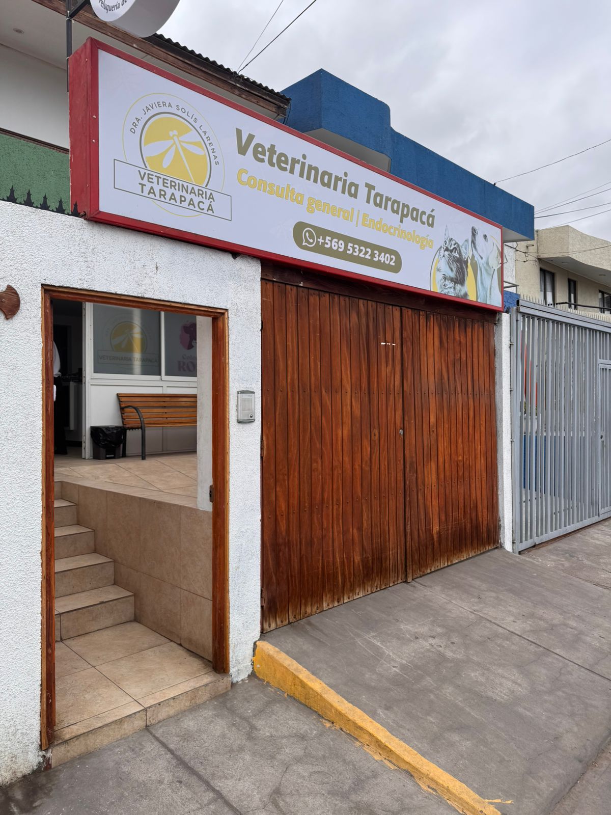 Frontis de Veterinaria Tarapacá
